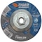 Weiler 5 in Dia, 1/8 in Thick, 5/8 in-11 UNC Arbor Hole Size, Aluminum Oxide, 30 Grit 58218 - alternate 1